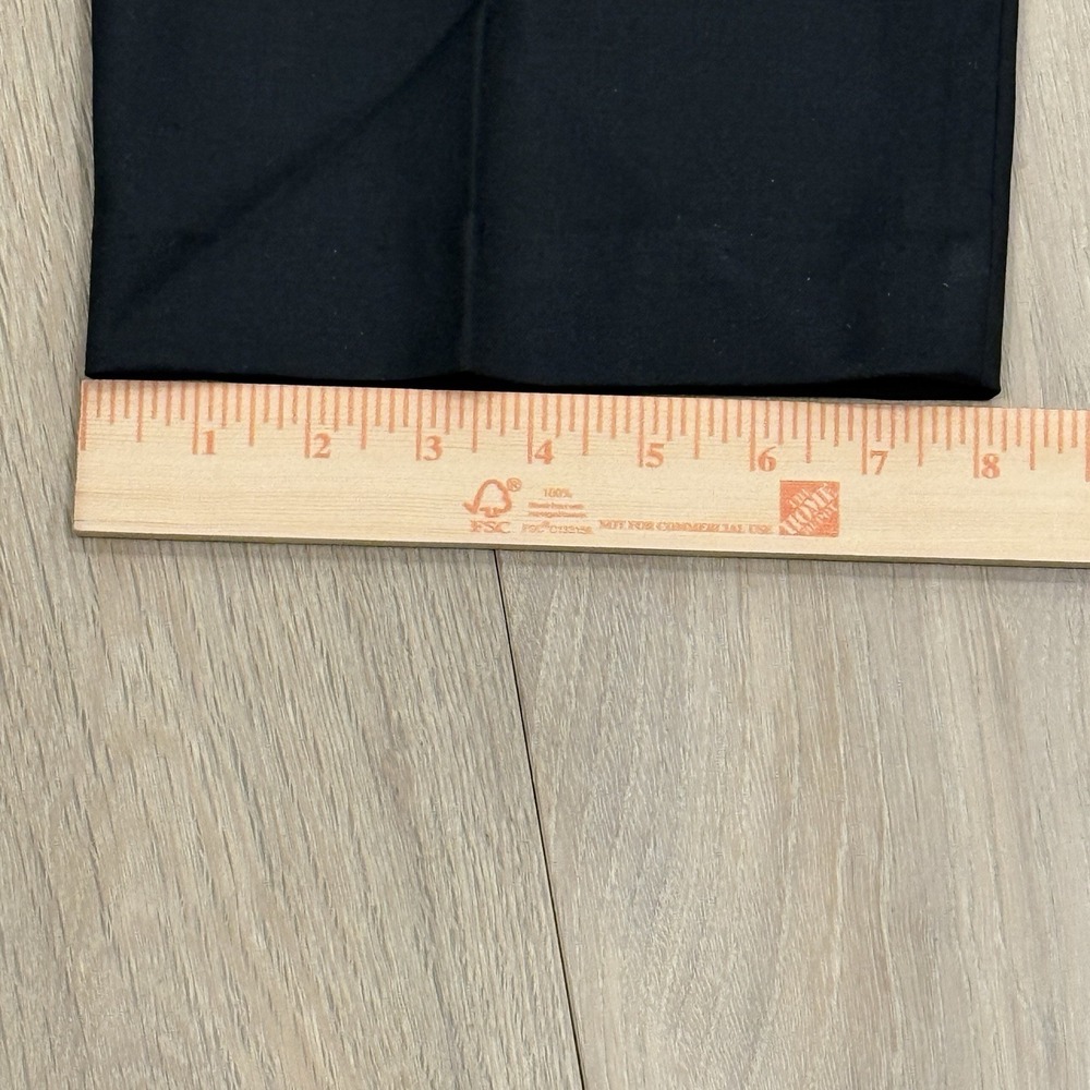 Studio Cut Black Trousers Front Pleat Women's EU 38 US Sz 8 Corpcore - Picture 8 of 8